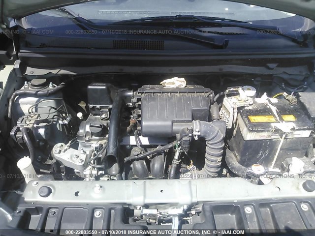 ML32F3FJ7HHF05304 - 2017 MITSUBISHI MIRAGE G4 ES შავი ფოტო 10