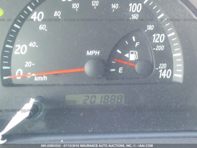 4T1BF32K72U514099 - 2002 TOYOTA CAMRY LE/XLE/SE 勃艮第红 照片 7