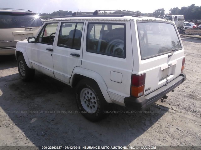 1J4FT68S4TL335561 - 1996 JEEP CHEROKEE SPORT/CLASSIC Biały zdjęcie 3