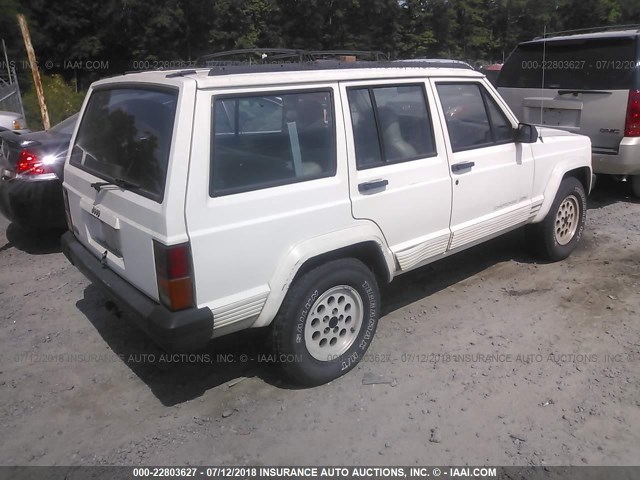 1J4FT68S4TL335561 - 1996 JEEP CHEROKEE SPORT/CLASSIC Biały zdjęcie 4