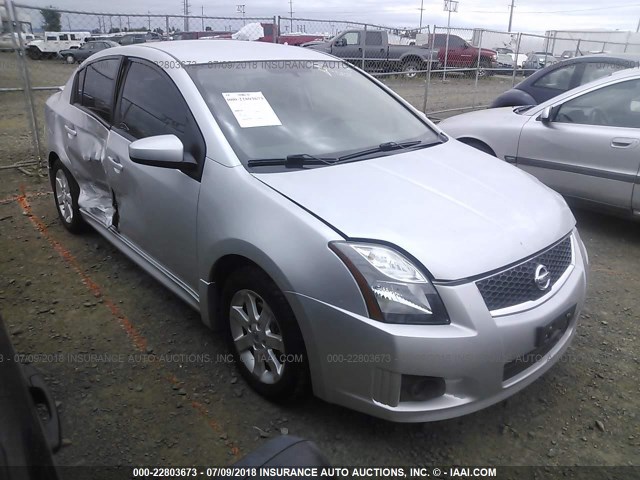 3N1AB6AP5BL669922 - 2011 NISSAN SENTRA 2.0/2.0S/SR/2.0SL SILVER photo 1