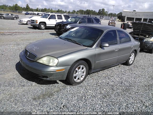 1MEFM50203A619997 - 2003 MERCURY SABLE GS GRAY photo 2