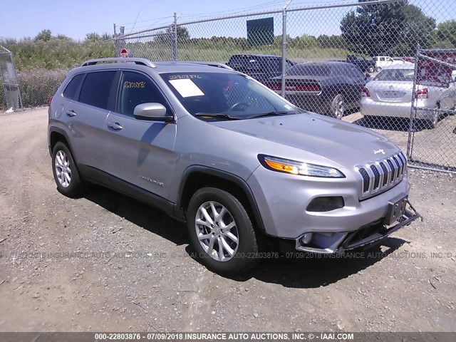 1C4PJMCS6GW239043 - 2016 JEEP CHEROKEE LATITUDE GRAY photo 1