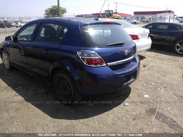 W08AR671485038513 - 2008 SATURN ASTRA XE BLUE photo 3