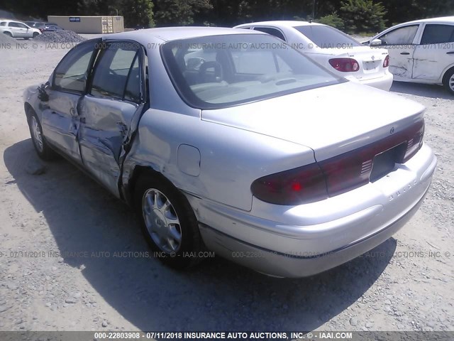 2G4WF5517Y1175588 - 2000 BUICK REGAL GS SILVER photo 3