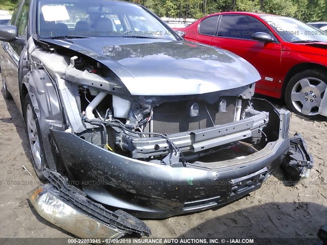 1HGCP26838A008442 - 2008 HONDA ACCORD EXL GRAY photo 6