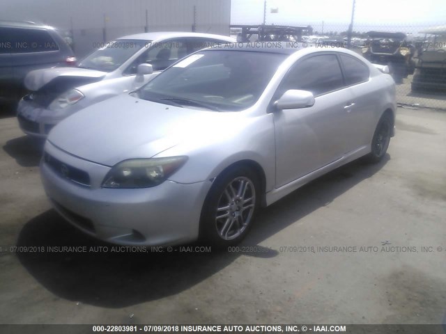 JTKDE177960093551 - 2006 TOYOTA SCION TC 银色 照片 2