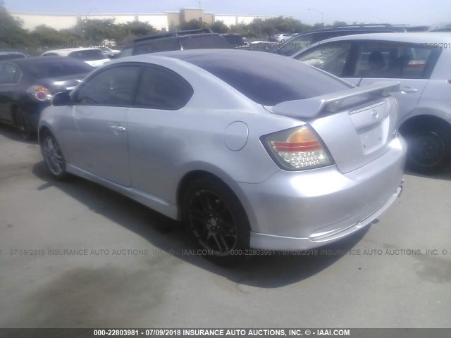 JTKDE177960093551 - 2006 TOYOTA SCION TC 银色 照片 3