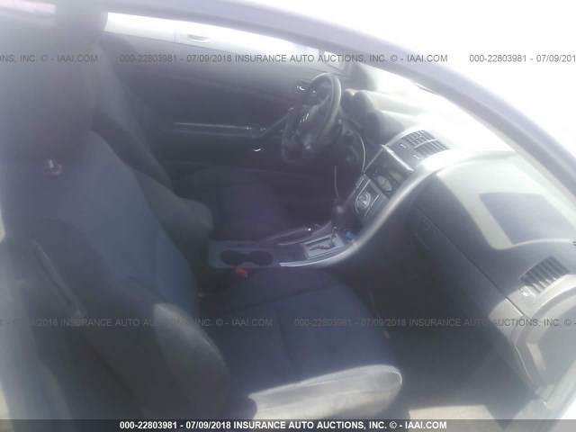 JTKDE177960093551 - 2006 TOYOTA SCION TC 银色 照片 5