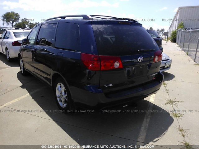 5TDZA22C26S569073 - 2006 TOYOTA SIENNA XLE/XLE LIMITED BLUE photo 3