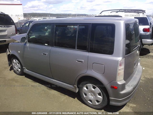 JTLKT324254019736 - 2005 TOYOTA SCION XB Boz foto 3