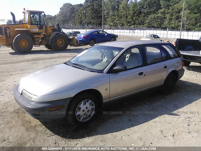 1G8ZG8285VZ205816 - 1997 SATURN SW1 GOLD photo 2