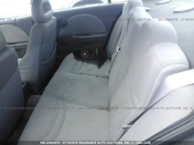 1G8AJ52F13Z116138 - 2003 SATURN ION LEVEL 2 BLACK photo 8