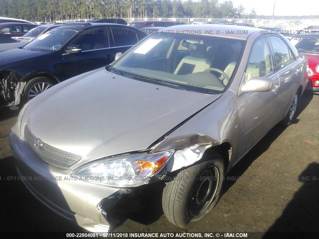 4T1BE32K03U669615 - 2003 TOYOTA CAMRY LE/XLE/SE 米色 照片 2