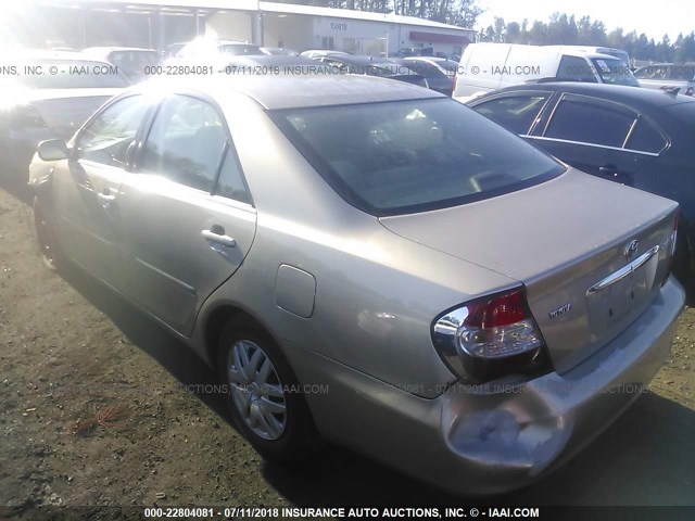 4T1BE32K03U669615 - 2003 TOYOTA CAMRY LE/XLE/SE 米色 照片 3
