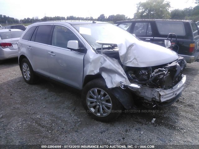 2FMDK49C49BA35194 - 2009 FORD EDGE LIMITED SILVER photo 1