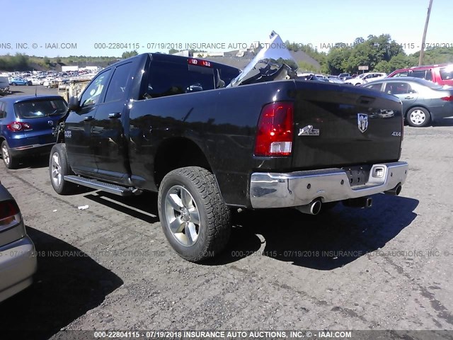 1C6RR7GT2DS719743 - 2013 RAM 1500 SLT BLACK photo 3