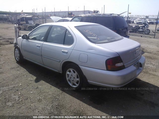 1N4DL01D0XC190620 - 1999 NISSAN ALTIMA XE/GXE/SE/GLE SILVER photo 3