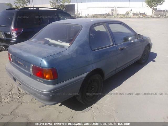 JT2EL46B4N0178099 - 1992 TOYOTA TERCEL STD BLUE photo 4