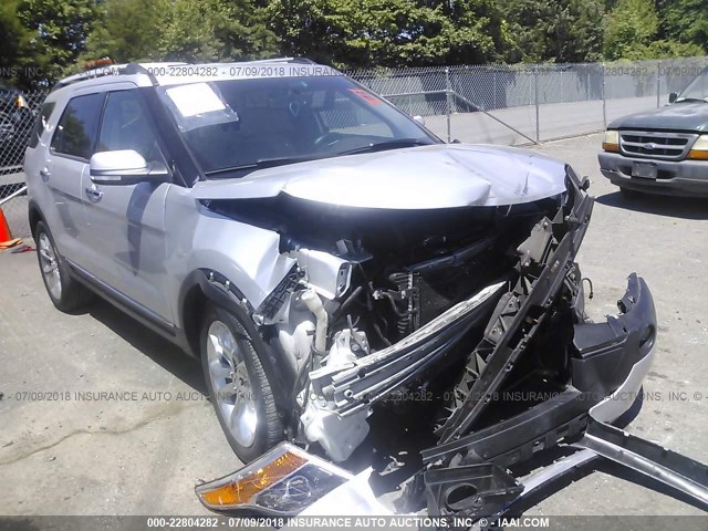 1FM5K7F87EGA89579 - 2014 FORD EXPLORER LIMITED 银色 照片 1