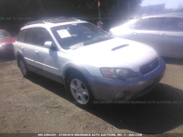 4S4BP67C654336870 - 2005 SUBARU LEGACY OUTBACK 2.5 XT LIMITED WHITE photo 1