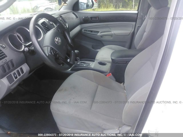 5TFTX4CN4FX063951 - 2015 TOYOTA TACOMA ACCESS CAB Weiß Foto 8