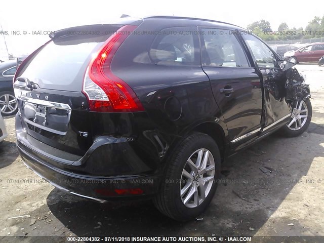 YV440MDJ1H2077436 - 2017 VOLVO XC60 T5 BLACK photo 4