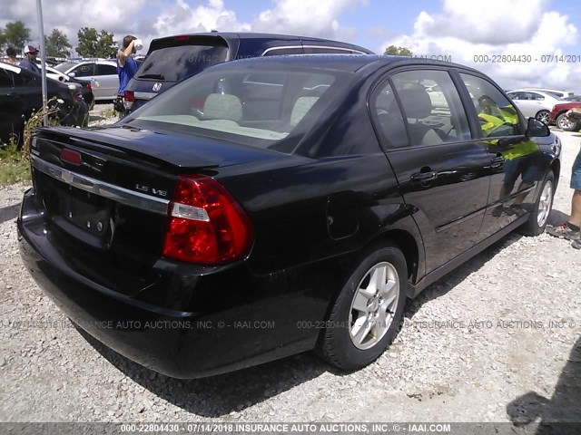 1G1ZT54864F104614 - 2004 CHEVROLET MALIBU LS Qara foto 4