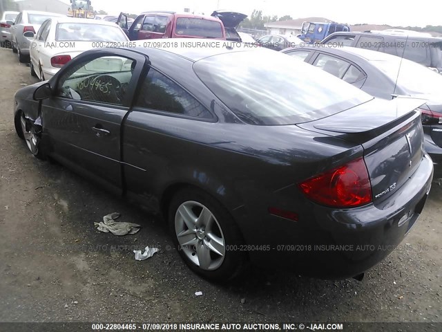 1G2AL18F887208421 - 2008 PONTIAC G5 GRAY photo 3