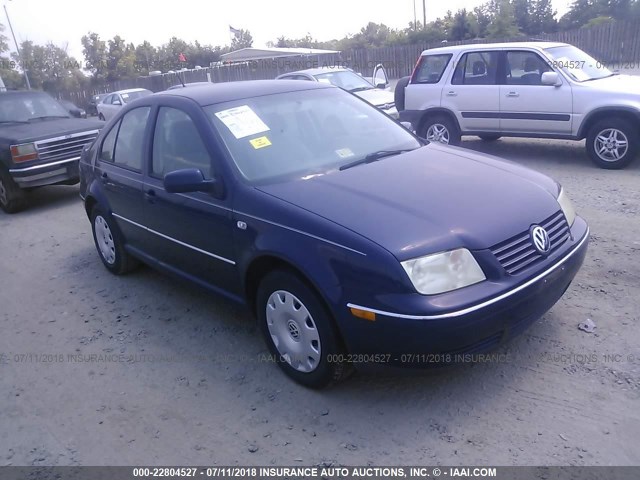 3VWRK69M04M059172 - 2004 VOLKSWAGEN JETTA GL BLUE photo 1