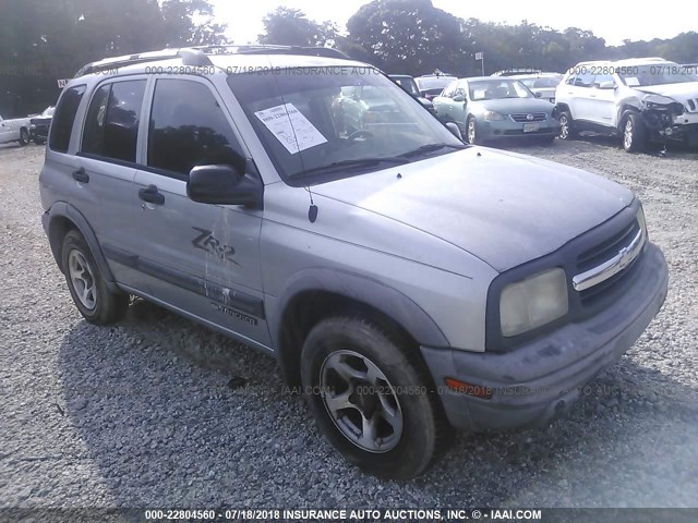 2CNBJ734X26903128 - 2002 CHEVROLET TRACKER ZR2 银色 照片 1
