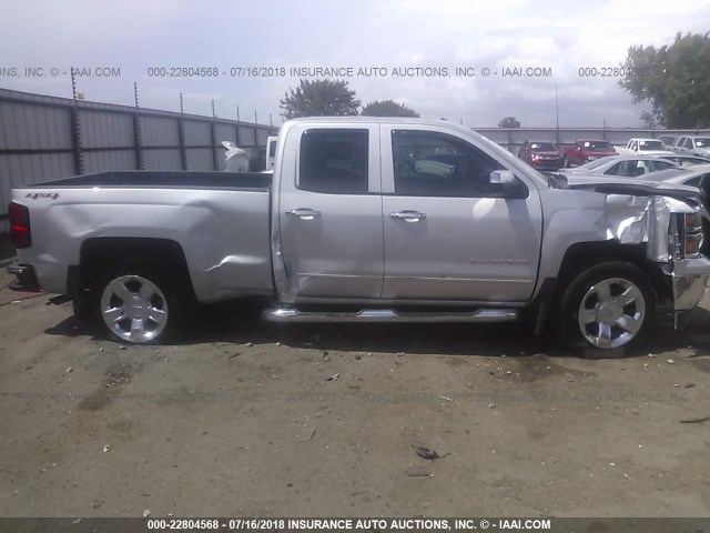 1GCVKSEC6EZ243085 - 2014 CHEVROLET SILVERADO K1500 LTZ SILVER photo 6