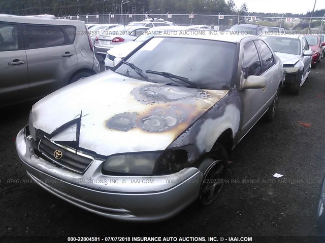 4T1BF22K61U116570 - 2001 TOYOTA CAMRY LE/XLE 银色 照片 2