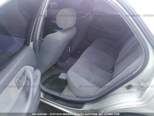 4T1BF22K61U116570 - 2001 TOYOTA CAMRY LE/XLE 银色 照片 8