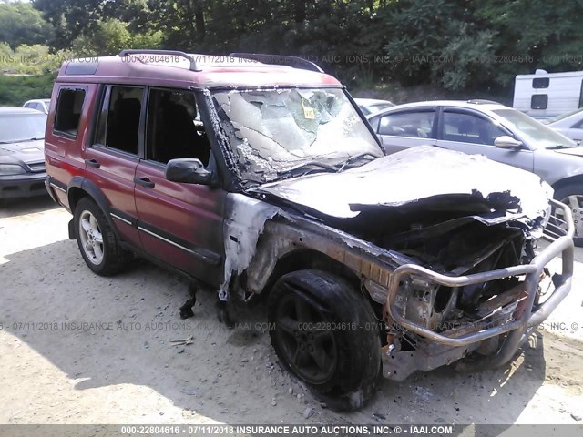 SALTY1247XA205422 - 1999 LAND ROVER DISCOVERY II  წითელი ფოტო 1