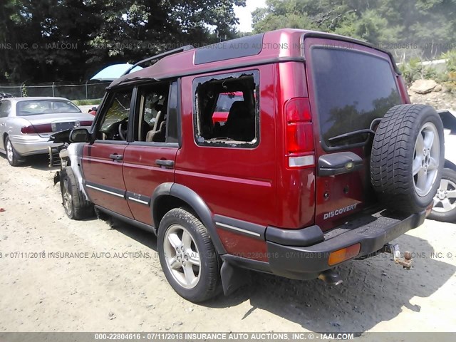 SALTY1247XA205422 - 1999 LAND ROVER DISCOVERY II  RED photo 3