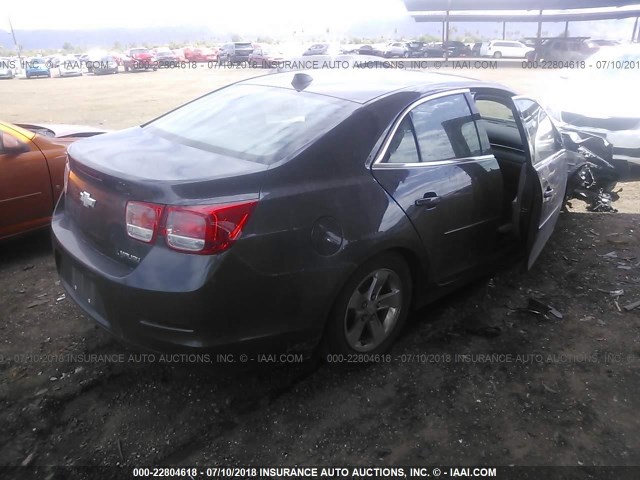 1G11B5SA3DF346783 - 2013 CHEVROLET MALIBU LS GRAY photo 4