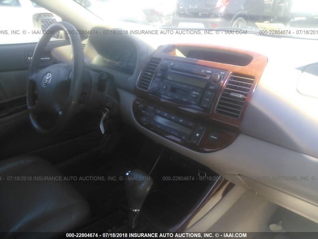 4T1BE30K93U676226 - 2003 TOYOTA CAMRY LE/XLE/SE 金色 照片 5