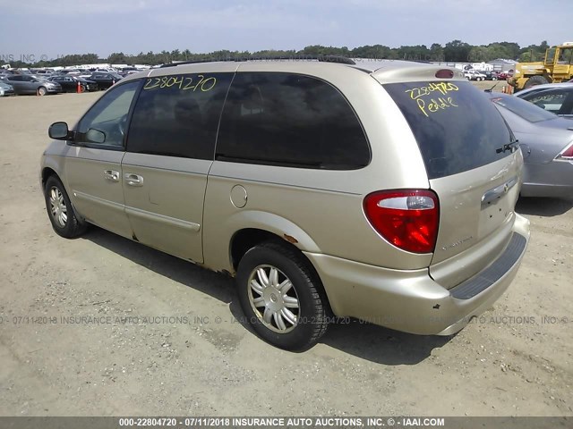 2A4GP54L07R167528 - 2007 CHRYSLER TOWN & COUNTRY TOURING GOLD photo 3