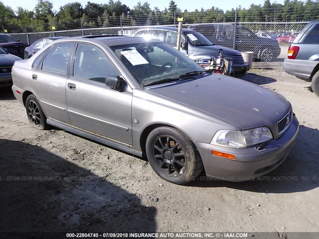 YV1VS27564F076493 - 2004 VOLVO S40 1.9T GRAY photo 1