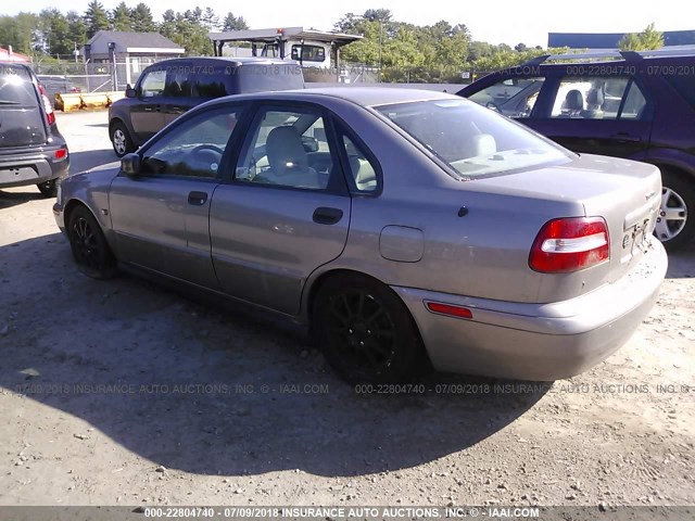 YV1VS27564F076493 - 2004 VOLVO S40 1.9T GRAY photo 3