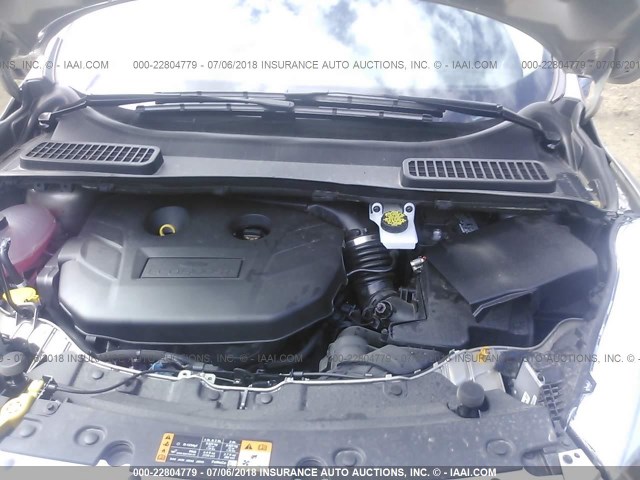 1FMCU9J94JUC43397 - 2018 FORD ESCAPE TITANIUM GOLD photo 10