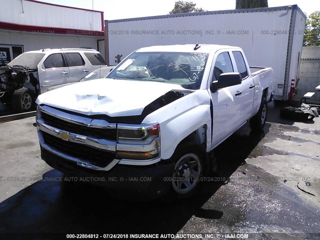 1GCRCNEC4HZ144124 - 2017 CHEVROLET SILVERADO C1500/C1500  LS WHITE photo 2