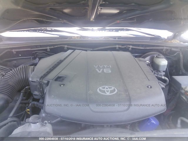 3TMJU62N77M048011 - 2007 TOYOTA TACOMA DOUBLE CAB PRERUNNER BLUE photo 10