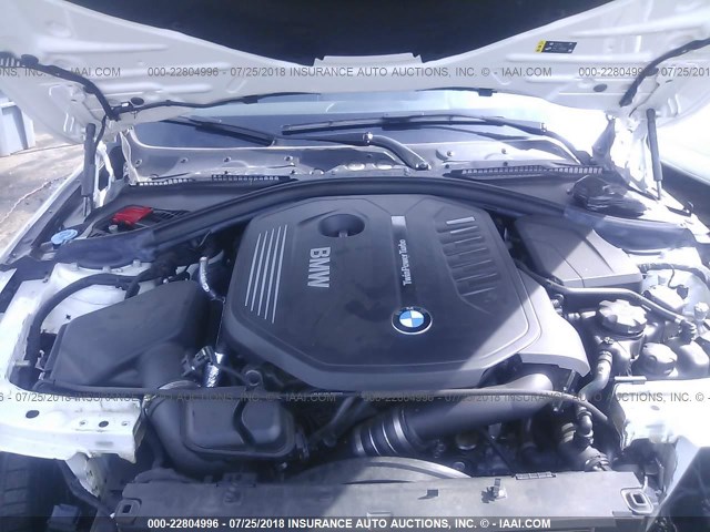 WBA8B3G3XHNA92862 - 2017 BMW 340 I WHITE photo 10