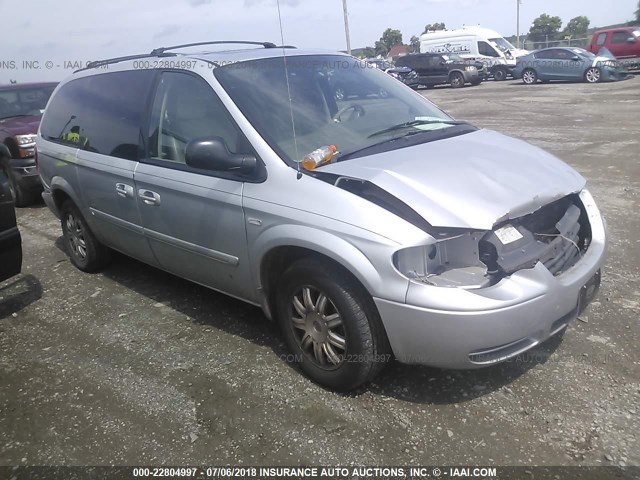 2A4GP54L66R704191 - 2006 CHRYSLER TOWN & COUNTRY TOURING SILVER photo 1