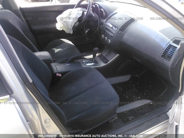 1N4AL11D06C191435 - 2006 NISSAN ALTIMA S/SL 银色 照片 5