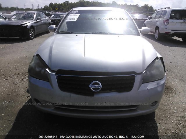 1N4AL11D06C191435 - 2006 NISSAN ALTIMA S/SL 银色 照片 6