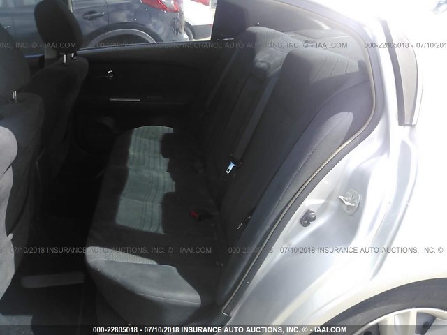 1N4AL11D06C191435 - 2006 NISSAN ALTIMA S/SL 银色 照片 8