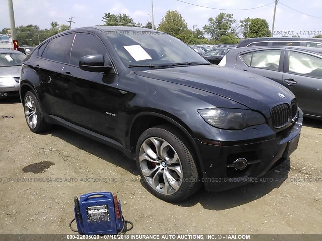 5UXFG8C57CL590341 - 2012 BMW X6 XDRIVE50I BLACK photo 1